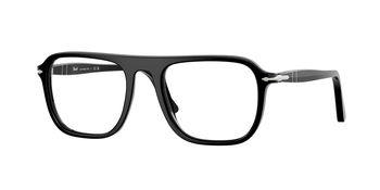 Das Bild zeigt die Persol Fassung PO3359V 95 leicht seitlich., Zubehor, Brillen